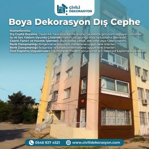 Boya Dekorasyon Dış Cephe