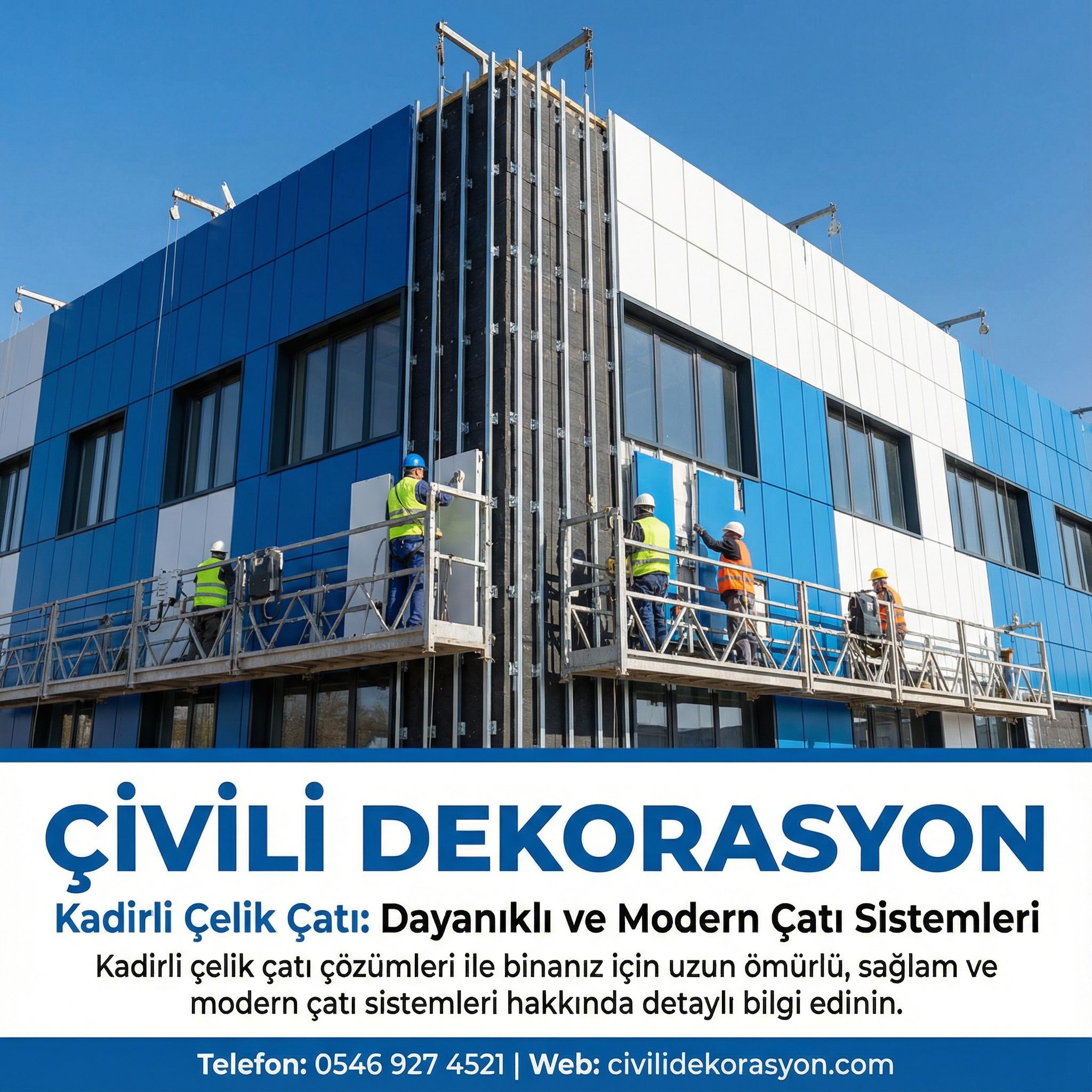 Kadirli Celik Cati Dayanikli ve Modern Cati Sistemleri