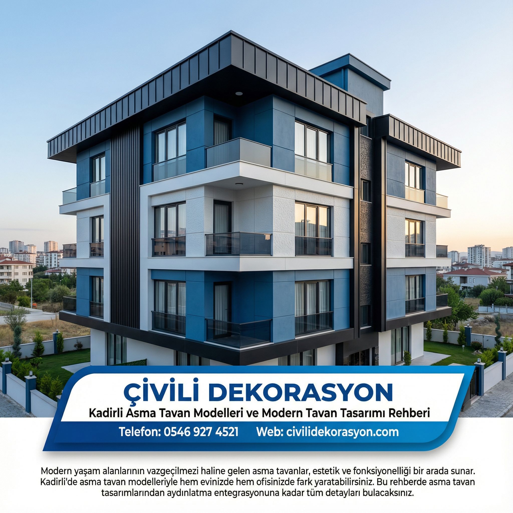 Kadirli Asma Tavan Modelleri ve Modern Tavan Tasarimi Rehberi