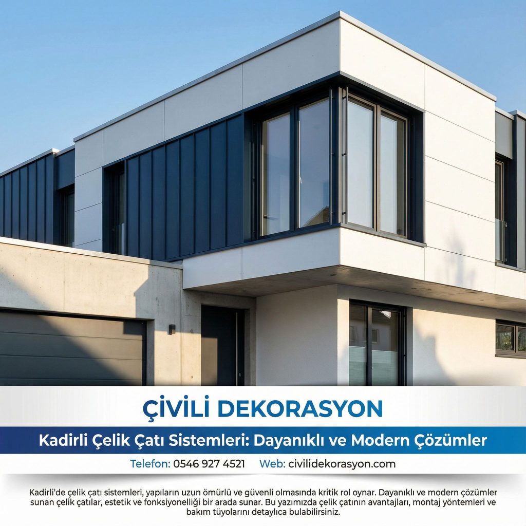 Anasayfa 11 Kadirli Celik Cati Sistemleri Dayanikli ve Modern Cozumler